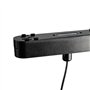 Lindby Lumaro Lampe de salon LED Noir en aluminium (1 ampoule)
