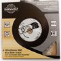 Lame de scie circulaire de qualité supérieure - 185 x 20 mm - Pour bois - Avec 60 dents TCT inclinées et découpes laser pour réd