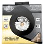 Lame de coupe de 230 x 25,4 mm pour scies circulaires, débroussailleuses ou débroussailleuses avec 36 dents TCT tranchantes
