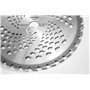 Lame de coupe de 255 x 25,4 mm pour scies circulaires, débroussailleuses ou débroussailleuses avec 36 dents TCT tranchantes