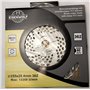 Lame de coupe de 255 x 25,4 mm pour scies circulaires, débroussailleuses ou débroussailleuses avec 36 dents TCT tranchantes