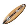 Seestern Sportswear 1865 Planche de Surf décorative en Bois 100 cm de Long Motif aérographe Surf Surf