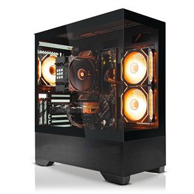 SYSTEMTREFF PC Gamer High-End AMD Ryzen 5 9600X 6x5.4GHz | Nvidia RTX 5060 TI 16GB | 1To M.2 NVMe | 32Go DDR5 RAM | Windows 11 P