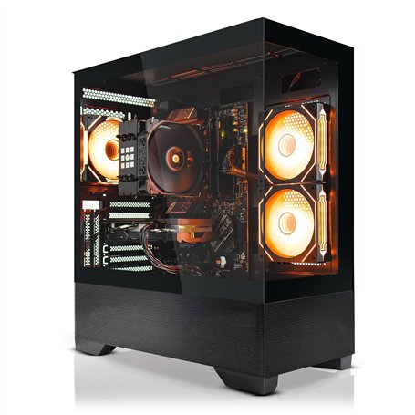 SYSTEMTREFF PC Gamer High-End AMD Ryzen 5 9600X 6x5.4GHz | Nvidia RTX 5060 TI 16GB | 1To M.2 NVMe | 32Go DDR5 RAM | Windows 11 P