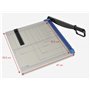 Snyderline® Massicot à levier A3 en métal - Grand coupe-papier Machine Découpe - Pour photo, carton