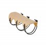 BEARPAW PRODUCTS Protège-bras pour tir à l'arc - Long - En cuir - Accessoire de sport d'arc - Pour adultes et enfants - Pour le