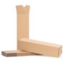 10 tubes d'expédition carrés 45 x 11 x 11 cm