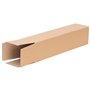 10 tubes d'expédition carrés 45 x 11 x 11 cm
