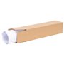 10 tubes d'expédition carrés 45 x 11 x 11 cm