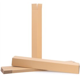 verpacking 5 tubes d'expédition carrés 88 x 11 x 11 cm