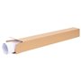 verpacking 5 tubes d'expédition carrés 88 x 11 x 11 cm