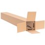 verpacking 20 tubes d'expédition carrés 88 x 11 x 11 cm