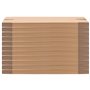 verpacking 25 tubes carton carrés 64 x 11 x 11 cm