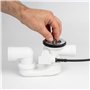 Vis creuse pour tête de robinet, M12 x 1,5 x 28 mm, 1 pièce, compatible avec Viega modèle 6162.45-593, article 122 485, en laito