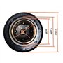 Trade-Shop Mandrin SDS Plus compatible avec Hilti TE16 TE16 C TE16 M TE16/40 TE30 TE30 A 36 TE30 M AVR TE30 C TE35 C TE35 TE40 T