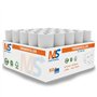 Lot de 50 rouleaux de papier peint pour caisse enregistreuse thermique 57 mm x 50 m x 12 mm Sans bisphénol A pour toutes les imp
