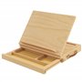 Vinsetto Chevalet de table en bois avec tiroir de rangement