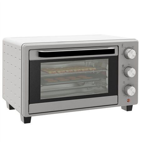 HOMCOM Mini four à pizza de 21 l