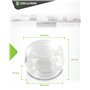 DEKAROX Calotte Couvercle de lampe en verre pour Bosch Siemens 00647309 647309 647309 68 mm Ø