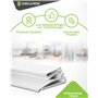 DEKAROX Joint de porte universel de 2 m à fabriquer soi-même pour réfrigérateur, congélateur, réfrigérateur