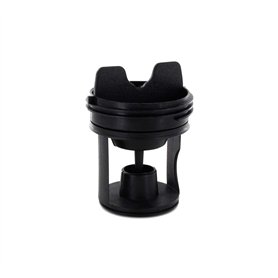 DEKAROX Filtre à peluches compatible avec Gorenje 249808 279538 pour pompe de vidange en machine à laver