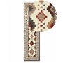 Tapis Kilim Multicolore en Laine 80 x 300 cm avec Frange Oriental Fait Main Ghukasavan