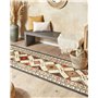 Tapis Kilim Multicolore en Laine 80 x 300 cm avec Frange Oriental Fait Main Ghukasavan