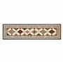 Tapis Kilim Multicolore en Laine 80 x 300 cm avec Frange Oriental Fait Main Ghukasavan