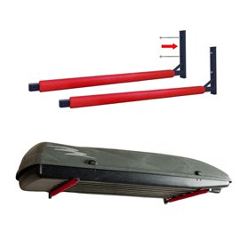 Pallit BRACKET-M Support mural pour coffre de toit
