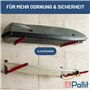 Pallit BRACKET-M Support mural pour coffre de toit, canoës et planches de surf - Rangement peu encombrant pour garage et cave - 