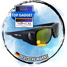 TronicXL Grow Lunettes de protection UV LED à spectre complet pour la growbox