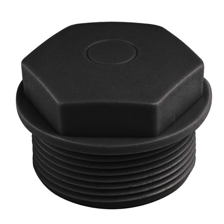 Kalitec Lot de 10 bouchons d'étanchéité M16 en plastique noir I Bouchons filetés M16 I Bouchons de protection pour trous filetés