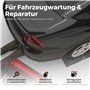 Lot de 2 rampes d'accès pour voiture, capacité de charge de 5 tonnes, cales pour camping-car, antidérapantes et empilables, plat