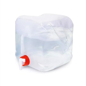 Tool & Tree Bidon d'eau pliable de 10 litres - Design peu encombrant avec robinet d'écoulement pratique