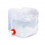 Tool & Tree Bidon d'eau pliable de 10 litres - Design peu encombrant avec robinet d'écoulement pratique