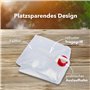Tool & Tree Bidon d'eau pliable de 10 litres - Design peu encombrant avec robinet d'écoulement pratique, poignée de transport ro