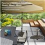 support pour parasol de 34/38/48 mm