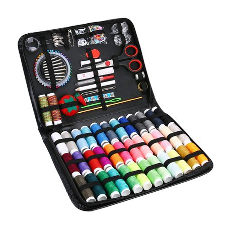 ProCase Kit de Couture Complet 183 pcs avec Housse en Cuir PU