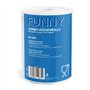 Funny Jumbo Lot de 6 rouleaux d'essuie-tout XXL - 2 couches - 100% cellulose absorbante - 300 feuilles/rouleau - Avec poignée de