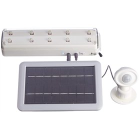 Esotec Système d'éclairage solaire avec PIR Applique murale intérieure