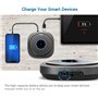 Snom C300 Haut-Parleur De Conférence - Mini Haut-Parleur Mobile avec 6 Microphones, Batterie 24h, Bluetooth/USB - Son Cristalli