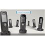 Snom M430 Ensemble TéLéPhone Fixe sans Fil TéLéPhone Snom - Base M400 Et Combiné M30 - Jusqu'à 20 Combinés Et 10 Appels S
