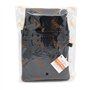 nean Serveur Argent Porte-Monnaie, Portefeuille avec Pochette, Holster Insert et chaîne, Noir