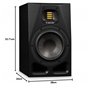 ADAM Audio Moniteur de studio bidirectionnel alimenté par A7V