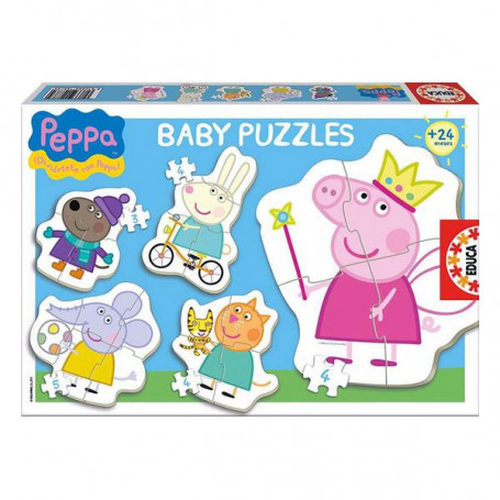 Set de 5 Puzzles Baby Peppa Pig Educa 23,99 €