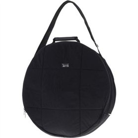 Shaman Drum Sac Rond Noir Rembourré Ø 50 cm Chaman Tambour Courroie