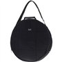 Shaman Drum Sac Rond Noir Rembourré Ø 50 cm Chaman Tambour Courroie