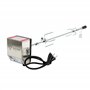 BBQ-TORO Set de Broche à Griller | 90 cm | avec Moteur en Acier Inoxydable | 220V - 240V | Broche rotative