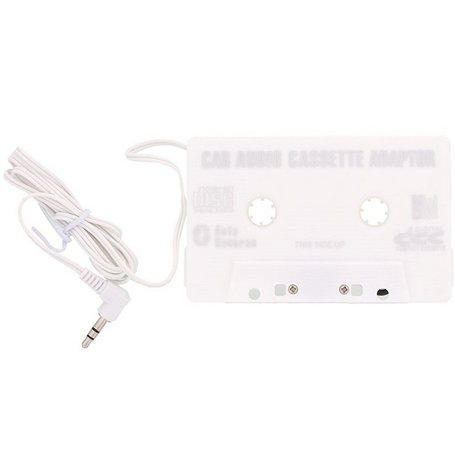 Adaptateur Cassette K7 Blanc autoradio pour IPHONE et IPOD