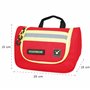 tee-uu Hero Trousse de toilette | Différentes couleurs | Robuste | Clair | Compartiment principal avec 4 compartiments intérieur